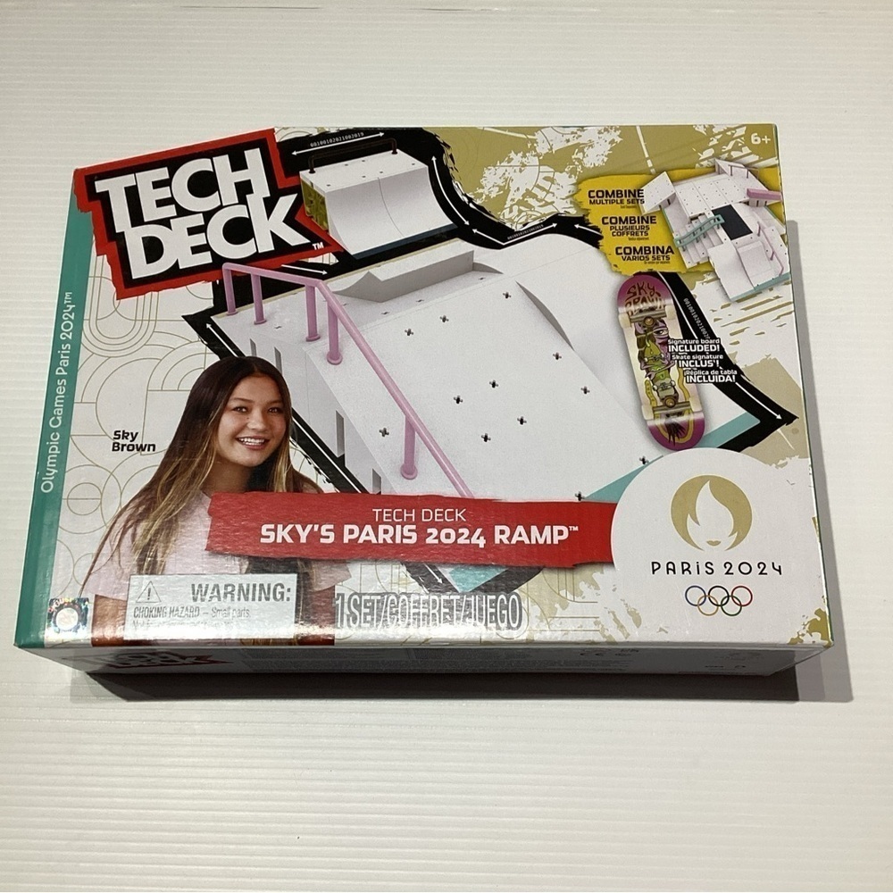 Tech Deck Paris 2024 Olympics - Sky's Paris 2024 Ramp Set NIB